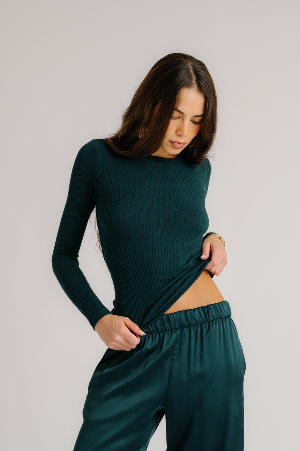 BRYNN WIDE LEG SILK PANT | SACRAMENTO