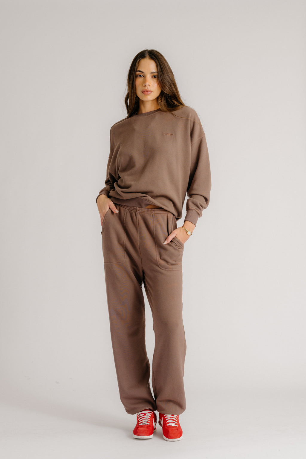 MASON SWEATPANT | SWISS BROWN