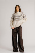 GEMMA PULL ON STRAIGHT LEG PANT | CHOCOLATE