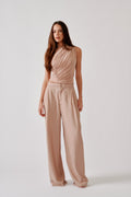 SEBASTIAN RELAXED PLEATED PANT | DUNE