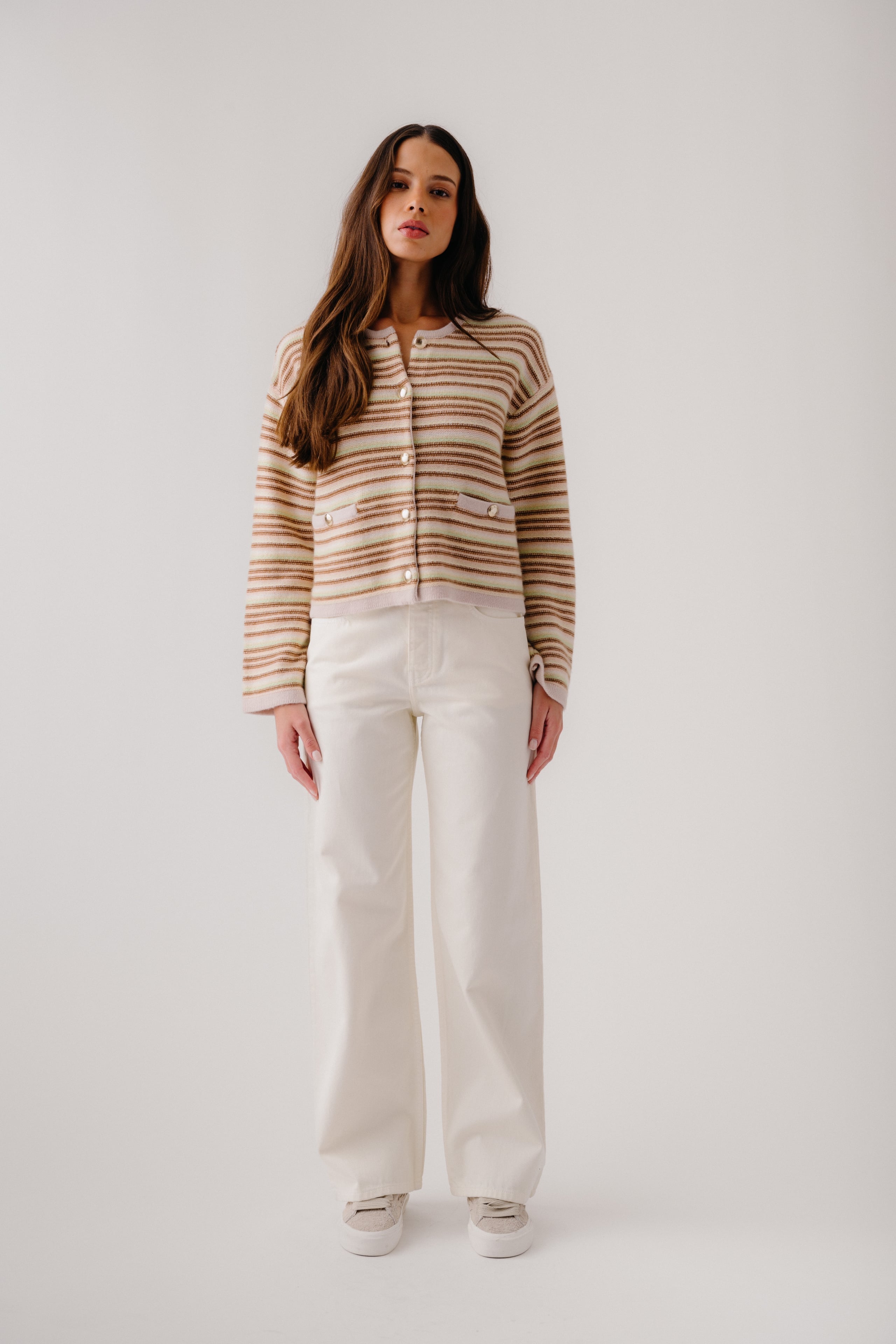 SAMMY DYED RELAXED STRAIGHT LEG | GARDENIA